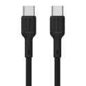 Kabel przewód USB-C 65W 2m - czarny Kabel przewód USB-C 65W 2m - czarny