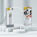 Kabel przewód stereo AUX mini jack 3.5mm 1m - czarny Kabel przewód stereo AUX mini jack 3.5mm 1m - czarny