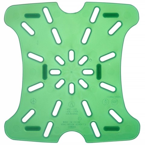 Ociekacz sztuczne dno do pojemników Cambro 1.9 / 3.8 l 159x152x16 mm - zielony Ociekacz sztuczne dno do pojemników Cambro 1.9 / 3.8 l 159x152x16 mm - zielony