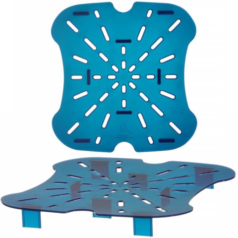 Ociekacz sztuczne dno do pojemników Cambro 11.4 / 17.2 / 20.8 l 232x222x25 mm - niebieski Ociekacz sztuczne dno do pojemników Cambro 11.4 / 17.2 / 20.8 l 232x222x25 mm - niebieski