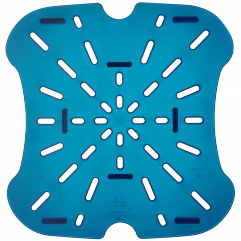 Ociekacz sztuczne dno do pojemników Cambro 11.4 / 17.2 / 20.8 l 232x222x25 mm - niebieski Ociekacz sztuczne dno do pojemników Cambro 11.4 / 17.2 / 20.8 l 232x222x25 mm - niebieski