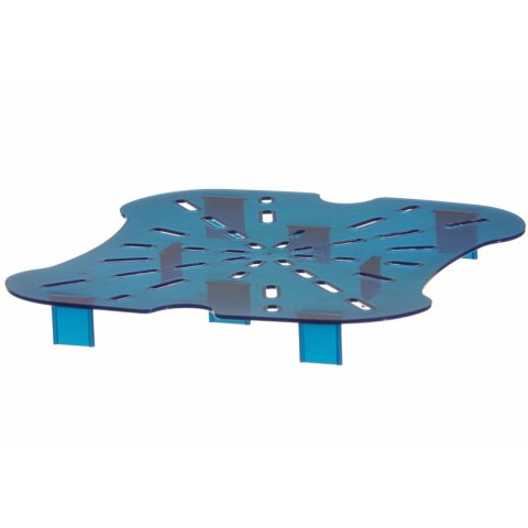 Ociekacz sztuczne dno do pojemników Cambro 11.4 / 17.2 / 20.8 l 232x222x25 mm - niebieski Ociekacz sztuczne dno do pojemników Cambro 11.4 / 17.2 / 20.8 l 232x222x25 mm - niebieski