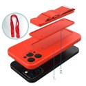 Silikonowe etui ze smyczą paskiem do Xiaomi Poco M4 Pro 5G Rope Case - czarny