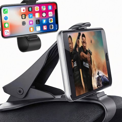 Uchwyt samochodowy do telefonu z klipsem na kokpit deskę rozdzielczą 4-6.5'' Uchwyt samochodowy do telefonu z klipsem na kokpit deskę rozdzielczą 4-6.5''