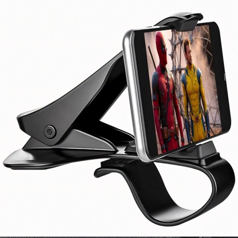 Uchwyt samochodowy do telefonu z klipsem na kokpit deskę rozdzielczą 4-6.5'' Uchwyt samochodowy do telefonu z klipsem na kokpit deskę rozdzielczą 4-6.5''