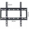 Uchwyt wieszak ścienny do telewizora TV regulowany do 75 kg 40-80''
