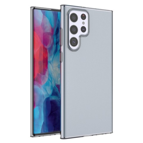 Żelowy pokrowiec etui Ultra Clear do Samsung Galaxy S22 Ultra przezroczysty Żelowy pokrowiec etui Ultra Clear do Samsung Galaxy S22 Ultra przezroczysty
