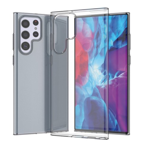 Żelowy pokrowiec etui Ultra Clear do Samsung Galaxy S22 Ultra przezroczysty Żelowy pokrowiec etui Ultra Clear do Samsung Galaxy S22 Ultra przezroczysty