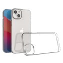 Żelowy pokrowiec etui do iPhone 14 Plus Ultra Clear 0.5mm - przezroczysty Żelowy pokrowiec etui do iPhone 14 Plus Ultra Clear 0.5mm - przezroczysty