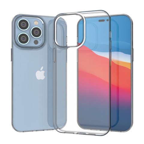 Żelowy pokrowiec etui do iPhone 14 Pro Max Ultra Clear 0.5mm - przezroczysty Żelowy pokrowiec etui do iPhone 14 Pro Max Ultra Clear 0.5mm - przezroczysty