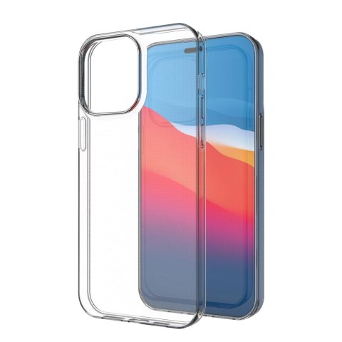 Żelowy pokrowiec etui do iPhone 14 Pro Max Ultra Clear 0.5mm - przezroczysty Żelowy pokrowiec etui do iPhone 14 Pro Max Ultra Clear 0.5mm - przezroczysty