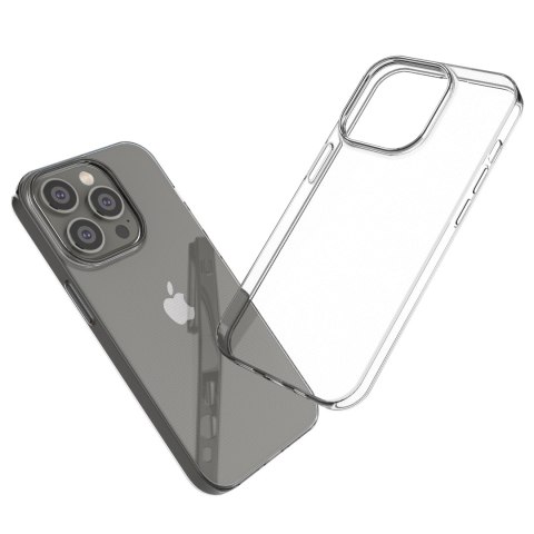 Żelowy pokrowiec etui do iPhone 14 Pro Ultra Clear 0.5mm - przezroczysty Żelowy pokrowiec etui do iPhone 14 Pro Ultra Clear 0.5mm - przezroczysty
