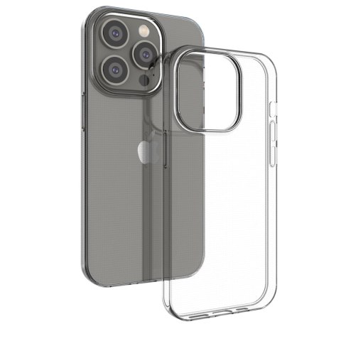 Żelowy pokrowiec etui do iPhone 14 Pro Ultra Clear 0.5mm - przezroczysty Żelowy pokrowiec etui do iPhone 14 Pro Ultra Clear 0.5mm - przezroczysty