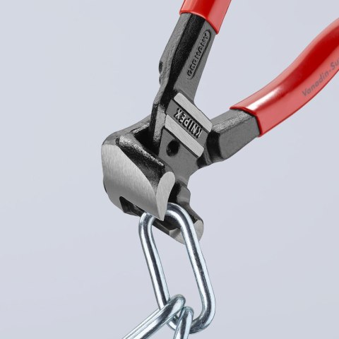 SZCZYPCE TNĄCE CZOŁOWE Z WYSOKIM PRZEŁOŻENIEM DŹWIGNI 200MM KNIPEX