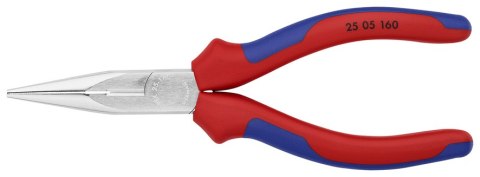 SZCZYPCE TNĄCE PÓŁOKRĄGŁE PROSTE 160MM KNIPEX