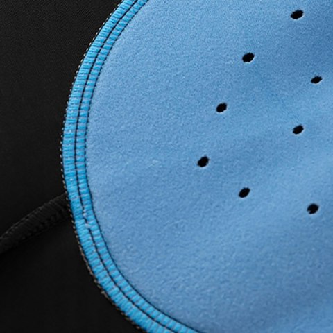 Spodnie rowerowe kolarskie długie oddychające z wkładką XL - czarne Spodnie rowerowe kolarskie długie oddychające z wkładką XL - czarne