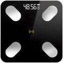 Waga analityczna inteligentna łazienkowa Bluetooth do 180 kg LCD Waga analityczna inteligentna łazienkowa Bluetooth do 180 kg LCD