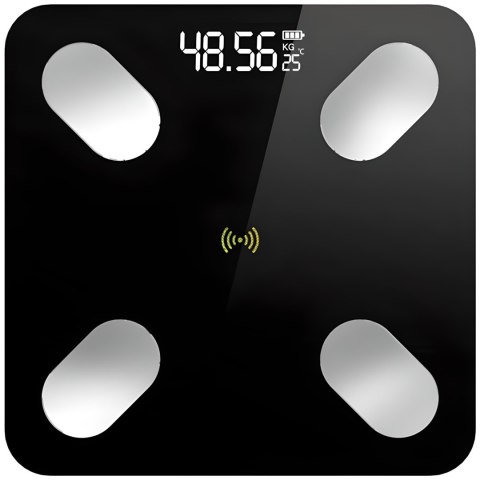 Waga analityczna inteligentna łazienkowa Bluetooth do 180 kg LCD Waga analityczna inteligentna łazienkowa Bluetooth do 180 kg LCD