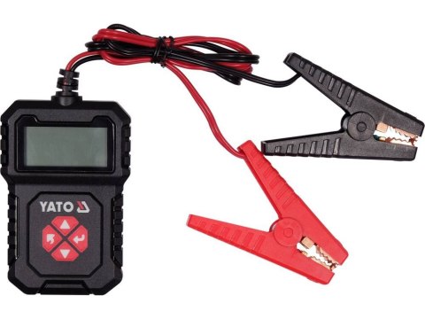 ELEKTRONICZNY TESTER AKUMULATORÓW 12V YATO