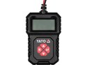 ELEKTRONICZNY TESTER AKUMULATORÓW 12V YATO