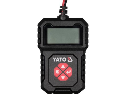 ELEKTRONICZNY TESTER AKUMULATORÓW 12V YATO