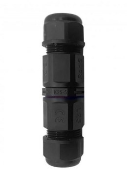 KONEKTOR KABLOWY PROSTY Z SZYBK. IP68, MAX. 5X4MM2, 450V/20A ORNO