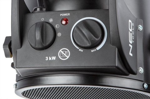 NAGRZEWNICA ELEKTRYCZNA CERAMICZNA PTC 3KW NEO