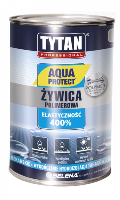 ŻYWICA POLIMEROWA AQUA PROTECT 1KG SZARY TYTAN