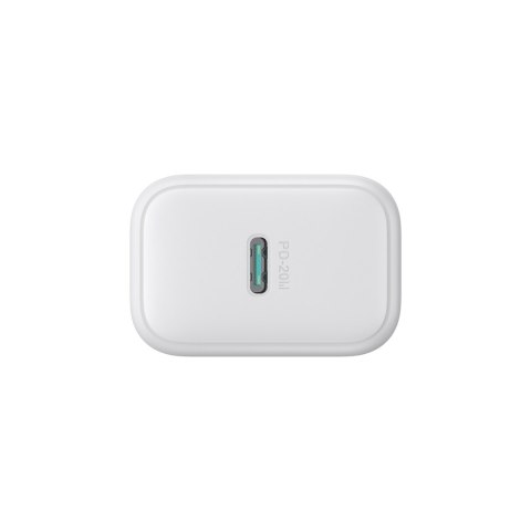 Ładowarka sieciowa USB-C PD QC 20W - biała