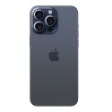 Szkło ochronne na obiektywy iPhone 15 Pro/15 Pro Max - niebieskie