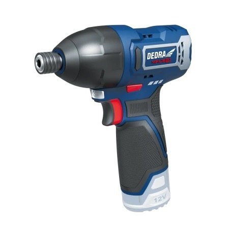 KLUCZ UDAROWY AKUMULATOROWY 12V 1/4' 0*AH DEDRA