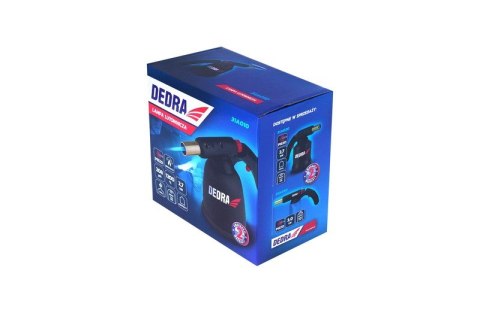 LAMPA LUTOWNICZA GAZOWA NA NABOJE 190G. ZAPŁON PIEZO DEDRA