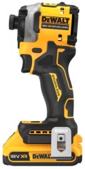 ZAKRĘTARKA UDAROWA AKUMULATOROWA 1/4' 18V XR 2*2.0AH DEWALT