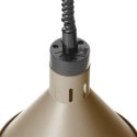Lampa do podgrzewania potraw wisząca stożkowa śr. 275 mm 250 W - beżowa