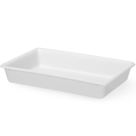 Pojemnik do panierowania płaski 8 l 480x330x80 mm - biały