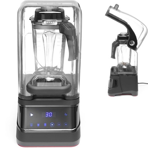 Blender barmański z dotykowym sterowaniem obudową wyciszającą kielichem BPA-free 2.5 l 1680 W
