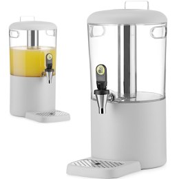 Dyspenser dozownik chłodzący do soków napojów UNIQ 4 l - biały