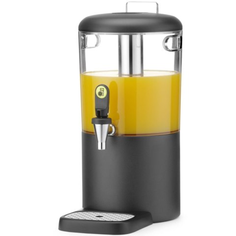 Dyspenser dozownik chłodzący do soków napojów UNIQ 4 l - czarny