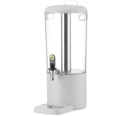 Dyspenser dozownik chłodzący do soków napojów UNIQ 8 l - biały