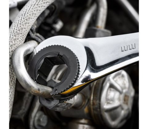 KLUCZ PŁASKO-OCZKOWY, ROZCIĘTY, Z GRZECHOTKĄ, 12MM NEO