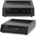 Kuchenka indukcyjna przenośna nastawna 1 pole grzewcze śr. 28 cm 3500 W