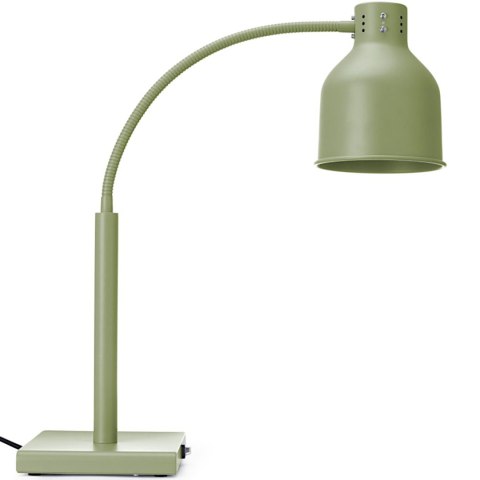 Lampa grzewcza stołowa do podgrzewania potraw giętka 250 W - zielona