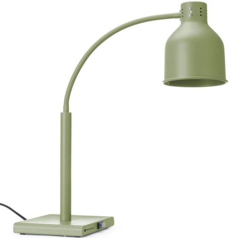 Lampa grzewcza stołowa do podgrzewania potraw giętka 250 W - zielona