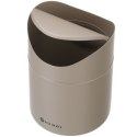 Śmietniczka kosz stołowy z uchylną pokrywą 1.2 l - beżowy