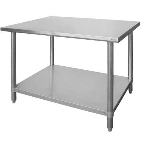 Stół centralny z półką skręcany Budget Line - 140x60x85 cm