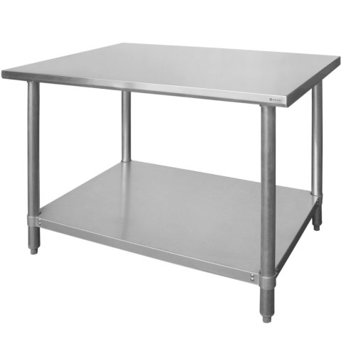 Stół centralny z półką skręcany Budget Line - 180x60x85 cm