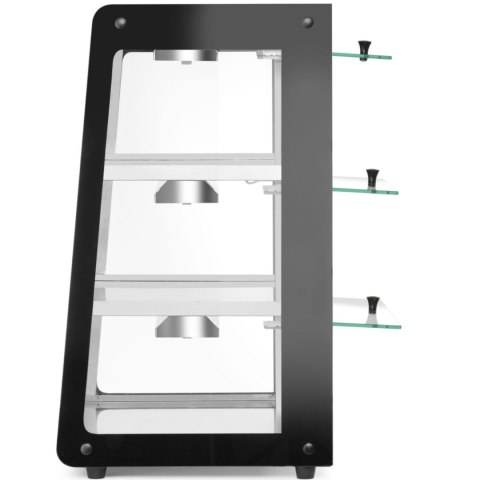 Witryna grzewcza nastawna ekspozycyjna 3 poziomy 50-70C 500 W