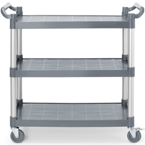 Wózek kelnerski serwisowy do 150 kg 3-półki 842x486 mm