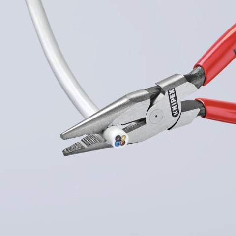 SZCZYPCE UNIWERSALNE Z OSTRO ZAKOŃCZONYMI SZCZĘKAMI PCV 145M KNIPEX