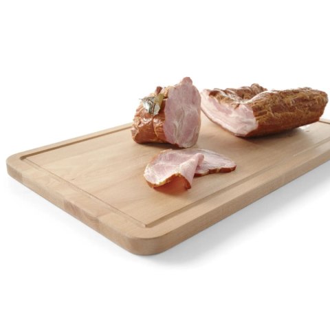 Deska do krojenia dwustronna z drewna bukowego - Hendi 505403